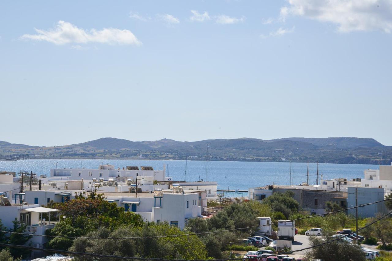 Appartamento Balcon Al Mar Milos Adamantas  Esterno foto